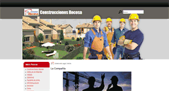 Desktop Screenshot of construccionesrocosa.com